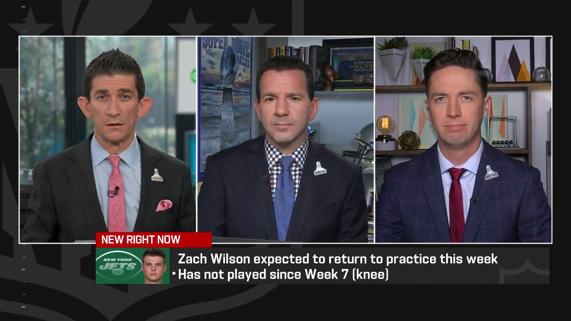 Ian Rapoport on X: 'From NFL Now: #Jets QB Zach Wilson is expected to  return to practice this week, but don't be surprised if Mike White gets  another start as Wilson works