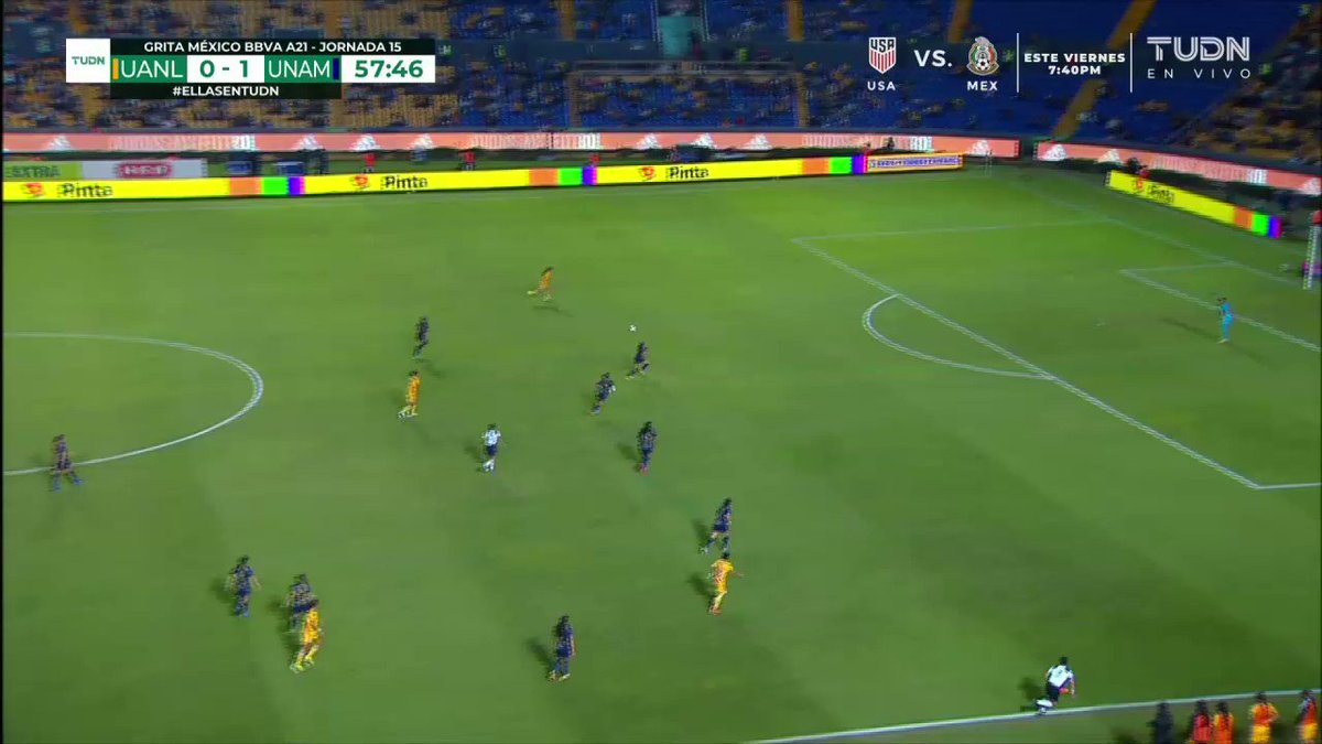 Tigres 1 - 1 UNAM Pumas
