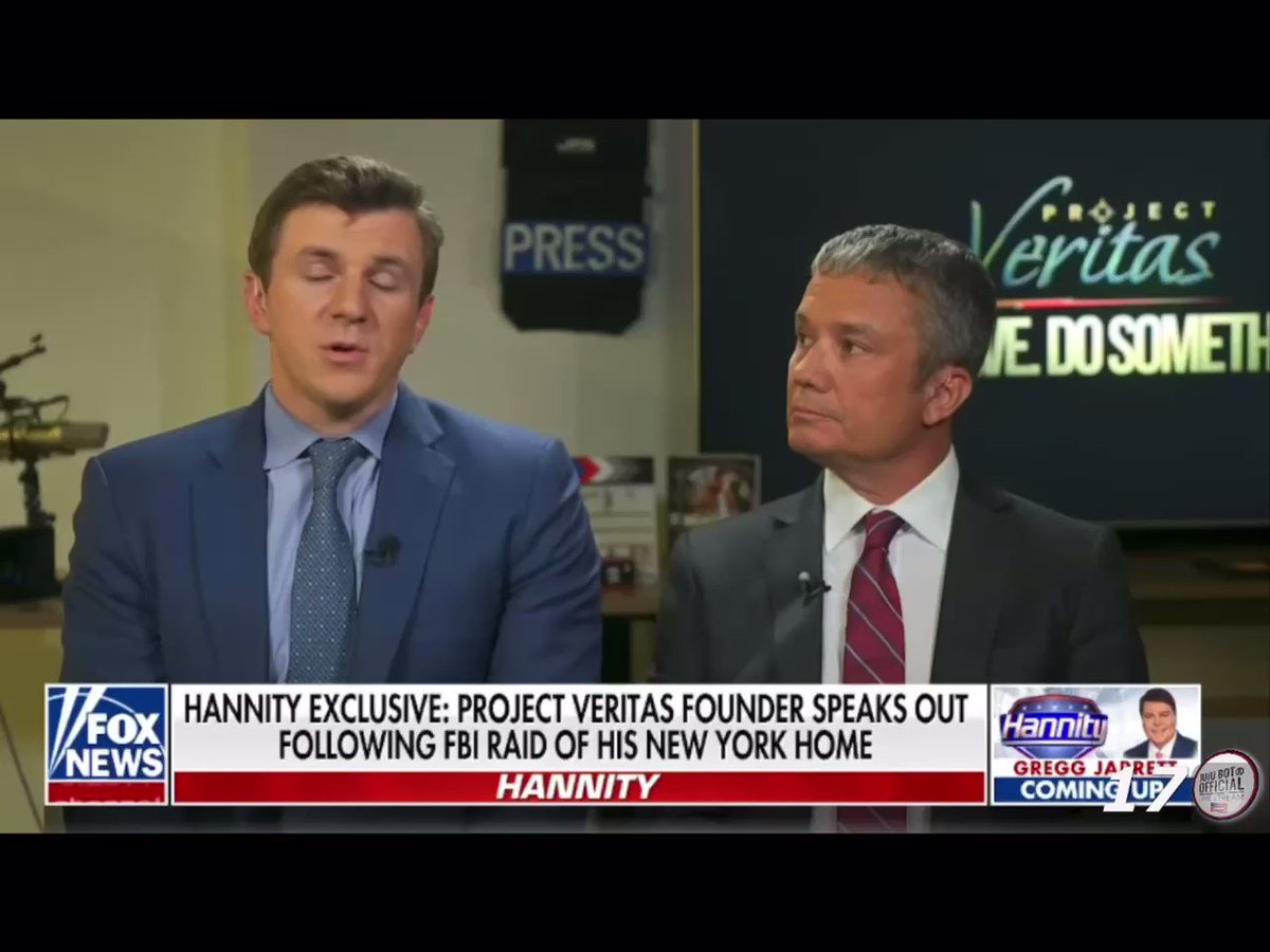 James O’Keefe: “10 FBI Agents… handcuffed me and threw me against the hallway… partially clothed in front of my neighbors.”  2Vt4wGHgzh9Qv26F