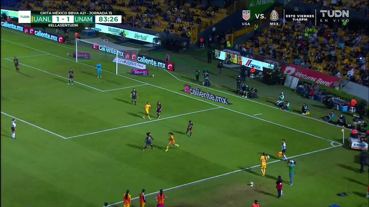 Tigres 2 - 1 UNAM Pumas