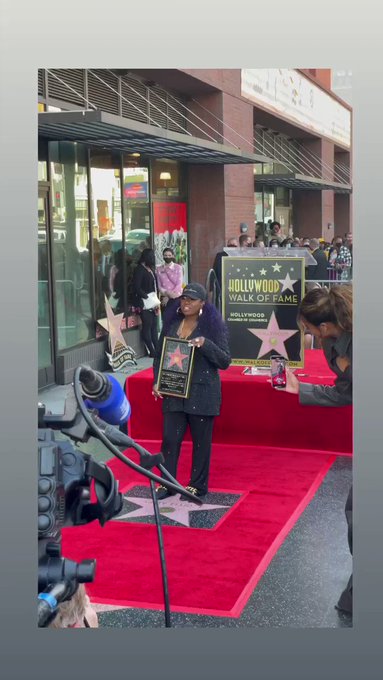 ✨❤️💯 Congratulations to Queen @MissyElliott #HollywoodWalkOfFame https://t.co/uOIyHeZp8x