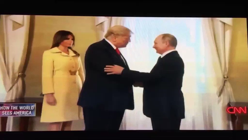 Trump is a fraud and the truth is he won the 2016 election because he had help from the Russian president, Putin.  He wouldn’t denounce his actions at the Helsinki Summit and ask him not to do it again. He is a disgrace to America and he is a traitor! https://t.co/wFZiwhSPei