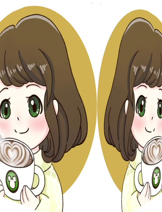 癒し系イラストのtwitterイラスト検索結果