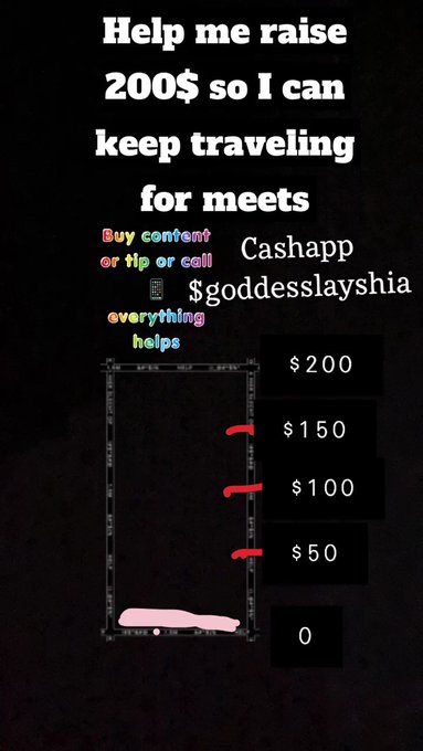 #raise #cashapp buy content tip or FaceTime me anything helps&hellip; let&rsquo;s raise that meter ☺️☺️ I want to<a href="/tag/raise"class="tags">#raise</a><a href="/tag/cashapp"class="tags">#cashapp</a>