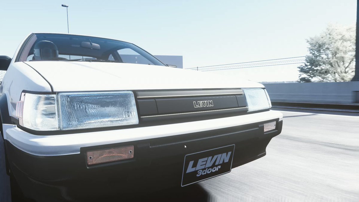 エアロダイナミックグリルまで再現されててニヤけてる