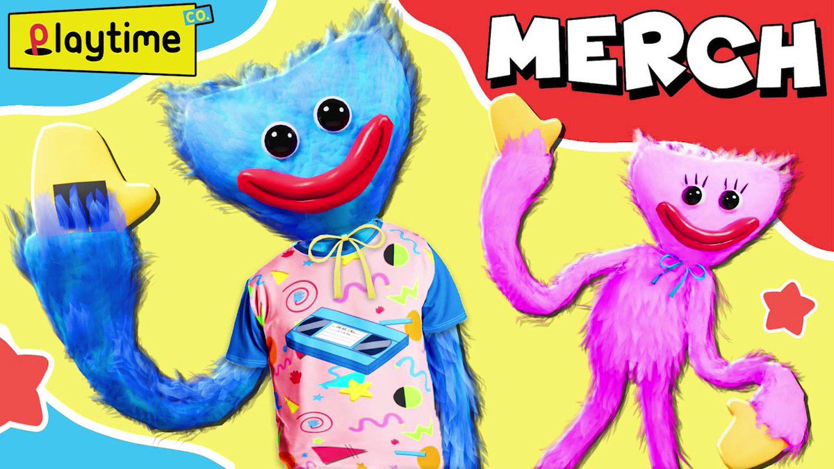 Mob Entertainment on X: ~ OFFICAL POPPY PLAYTIME MERCH COMING SOON!!! ~ Our design team has been working hard to bring you all some really cool merch! Keep your eyes open! #poppyplaytime