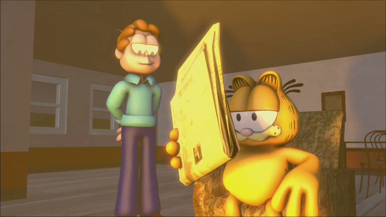 RavenBoy99 no Twitter: "https://t.co/fPSucsgiJu Seeing as how Garfield is  likely the next DLC for #nasb were getting, I figure I'd make an animation  of who he'll fight next. Such as Hugh neutron,