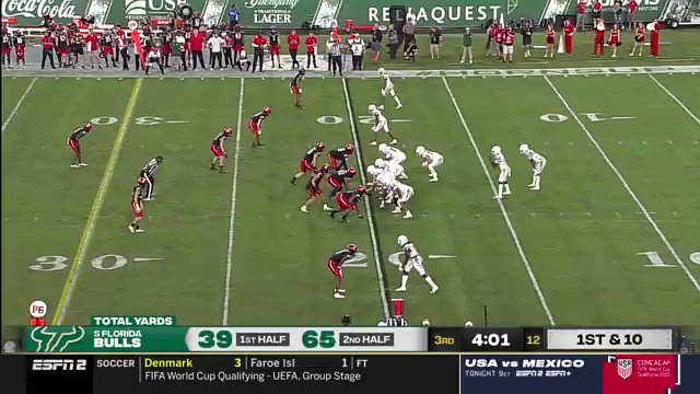 South Florida looking to knock Cincinnati down a peg in the College Football Playoff rankings w Jimmy Horn Jr to the house

@USFFootball | #BullStrong
https://t.co/P8goKeBHr4