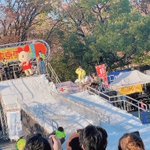 東京雪祭で？スノボー中の着ぐるみにとんでもない事件が起きた!