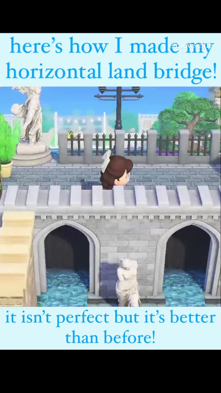 cara 🌼 acnh bridge enthusiast on Twitter "here’s the bridge tutorial