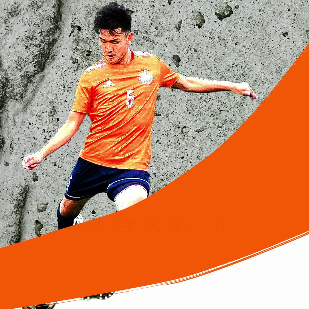 青山学院大学 サッカー ユニホーム オレンジ 白-