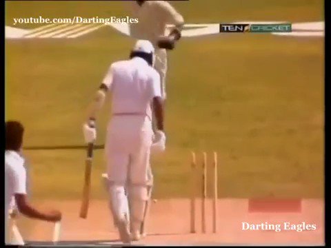   Happy birthday  Waqar Younis great bowler n what a bowled lovely 