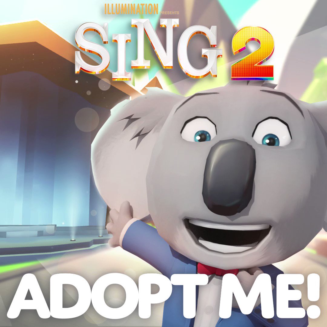 Adopt Me! on X: Adopt Me x @singmovie collaboration update video