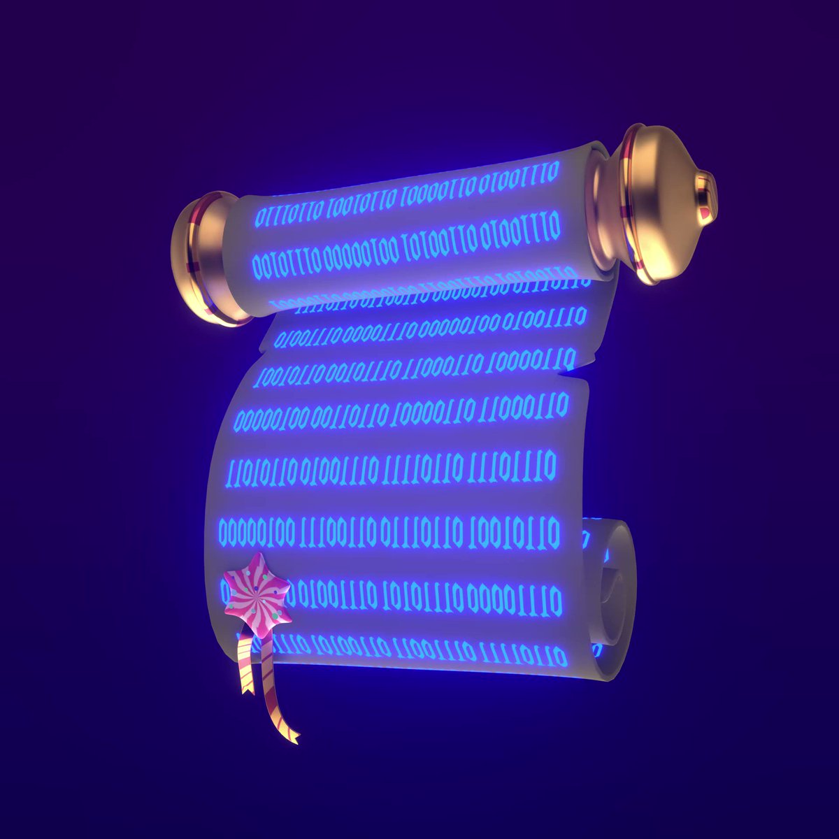 Magic scroll. Magic scroll