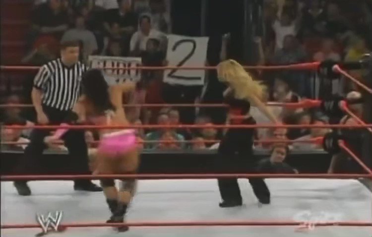 RT @wwereactionvids: victoria kicking the shit out of trish stratus wwe raw superkick jerry lawler shocked https://t.co/QCXP44MrQh