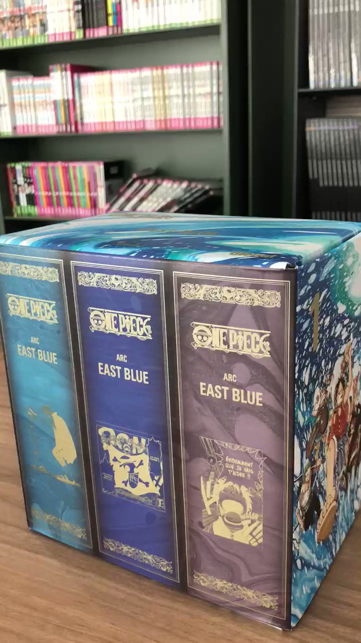 Glénat Manga on X: 🏴‍☠️ Le coffret One Piece East Blue est