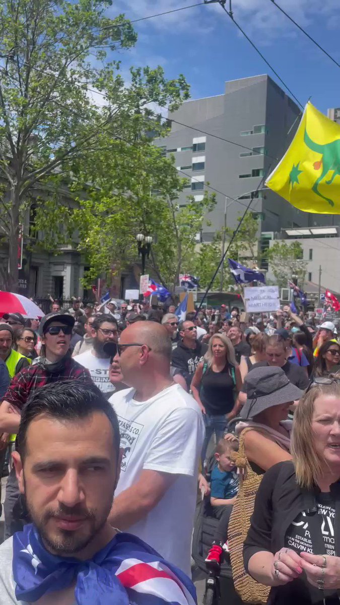 Australia: Tens Of Thousands Marching For Freedom Fill The Streets In Major Cities LrIYKgQlNkwPloDW