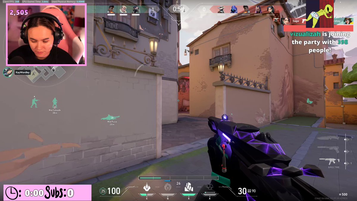 .@TaliaMar is NUTTY with the spectre