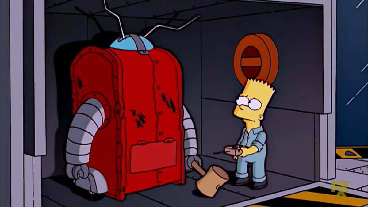 simpsons bart foi robo