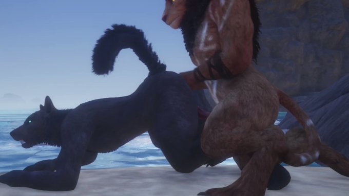 Rahn The Wolf + Kral The Lion
Together in this 3D Furry Animation!

VIDEO:  https://t.co/PvX6yZg5Zl
