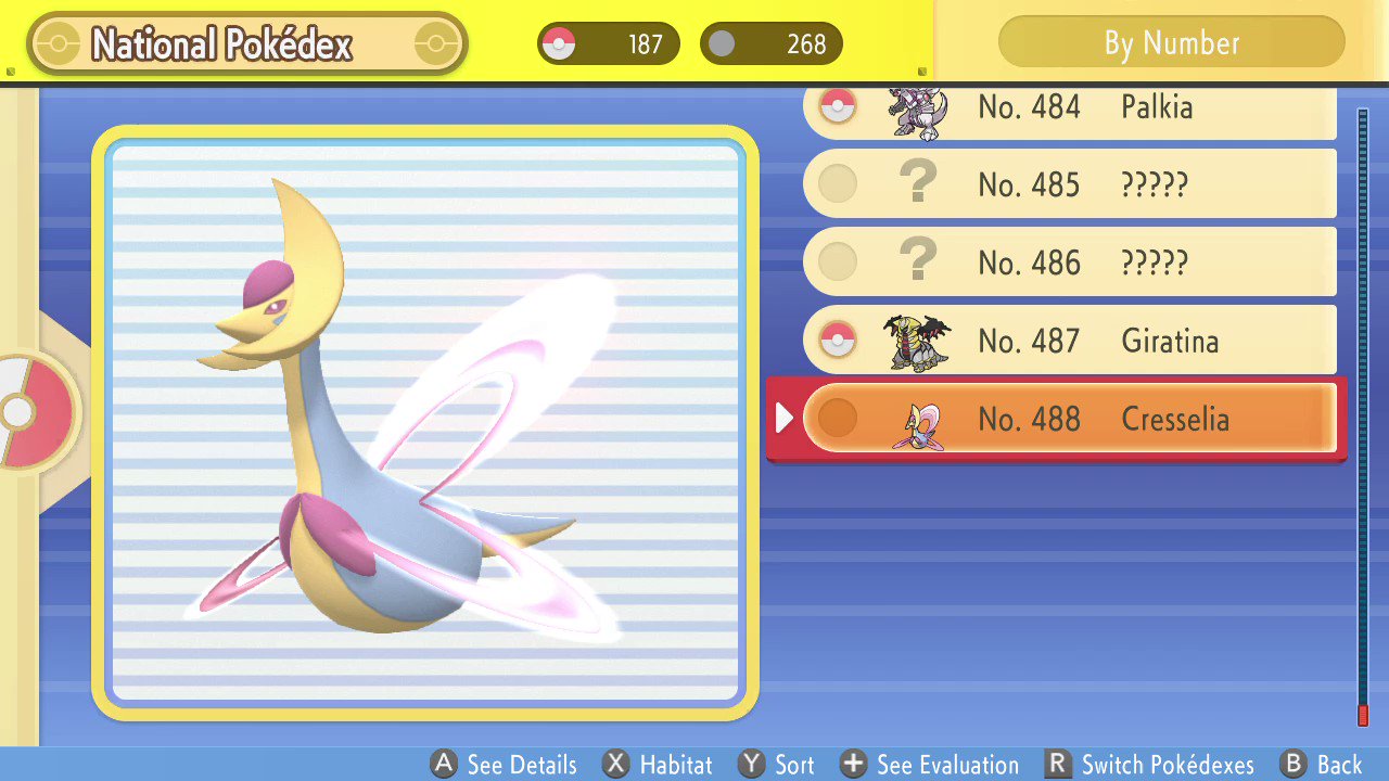 Shiny Giratina (Pokemon BDSP)