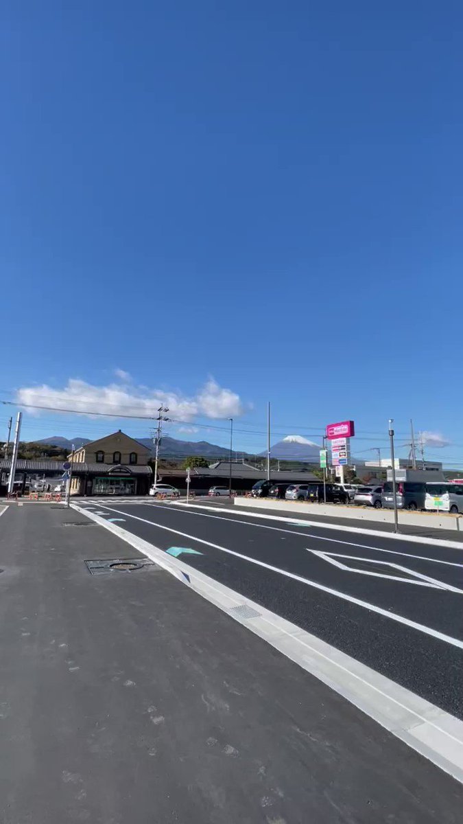 都市計画道路 桃園平松線が一部開通！ マックスバリュ裾野店は明日オープン？