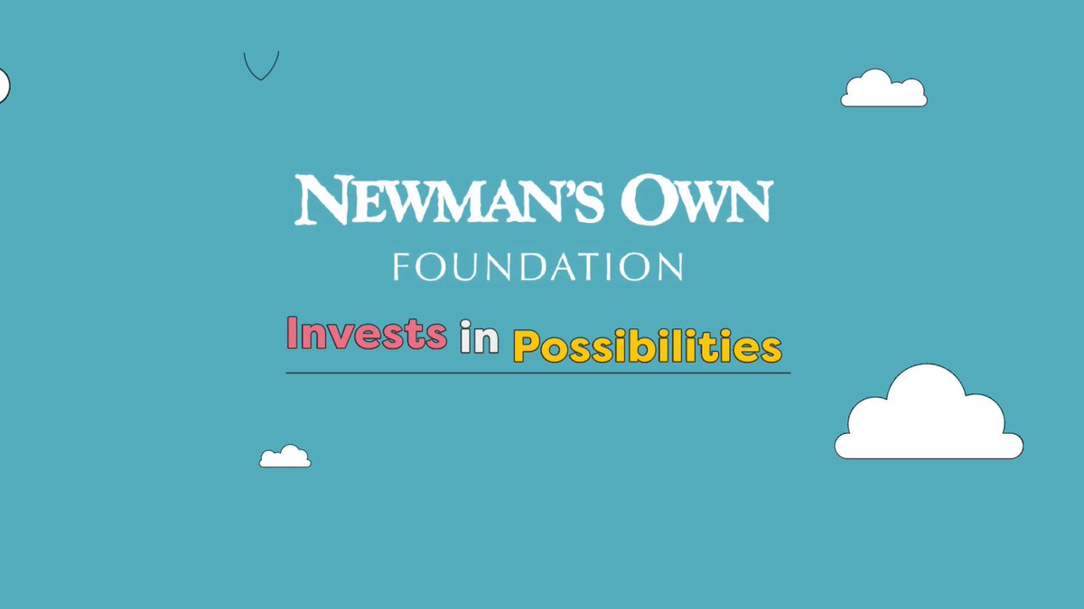 Love the work of @NewmansOwnFdn