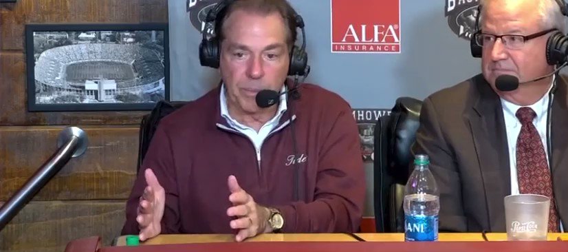 @_AlexByington's photo on Nick Saban