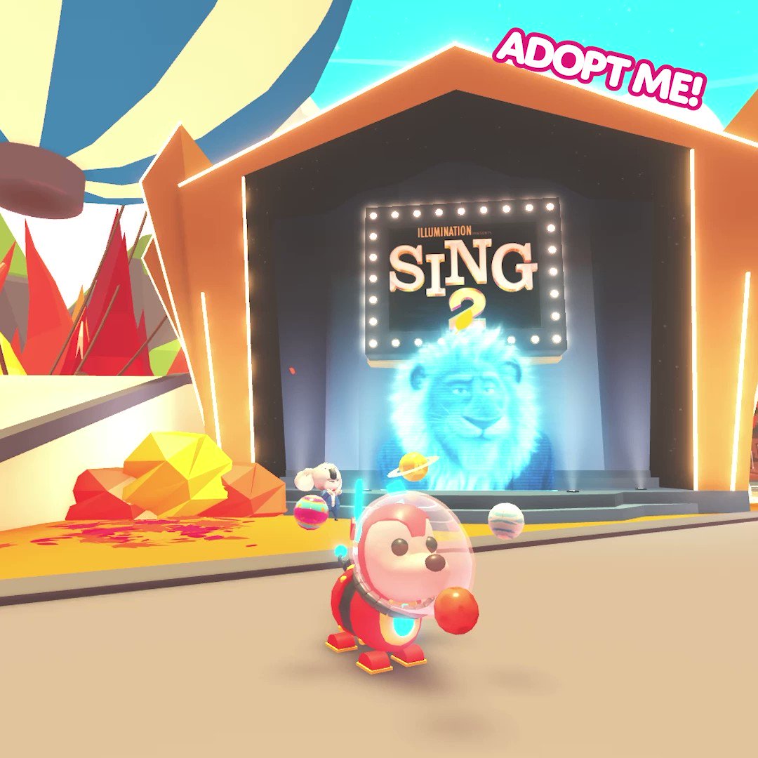 Adopt Me! on X: Adopt Me x @singmovie collaboration update video