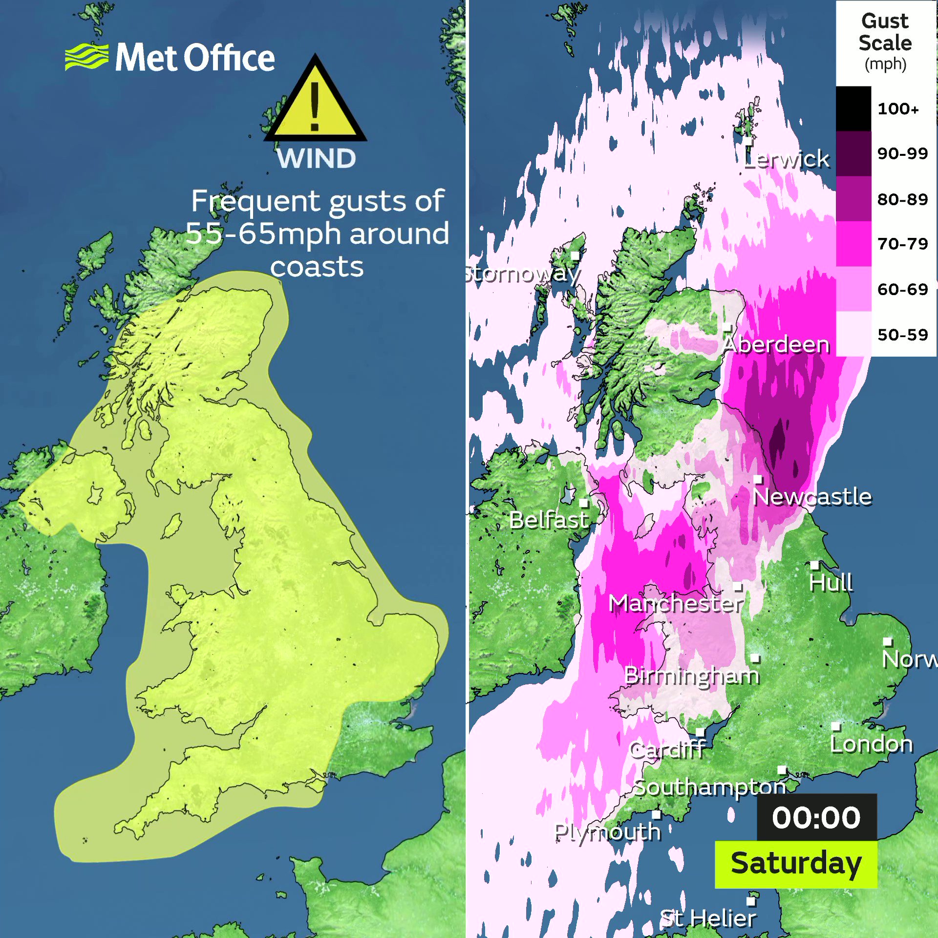 Met Office On Twitter Amber Weather Warning Issued High Winds In Association With Stormarwen Are Expected To Bring Some Travel Disruption And Damage Across Parts Of Nw England Wales And Sw