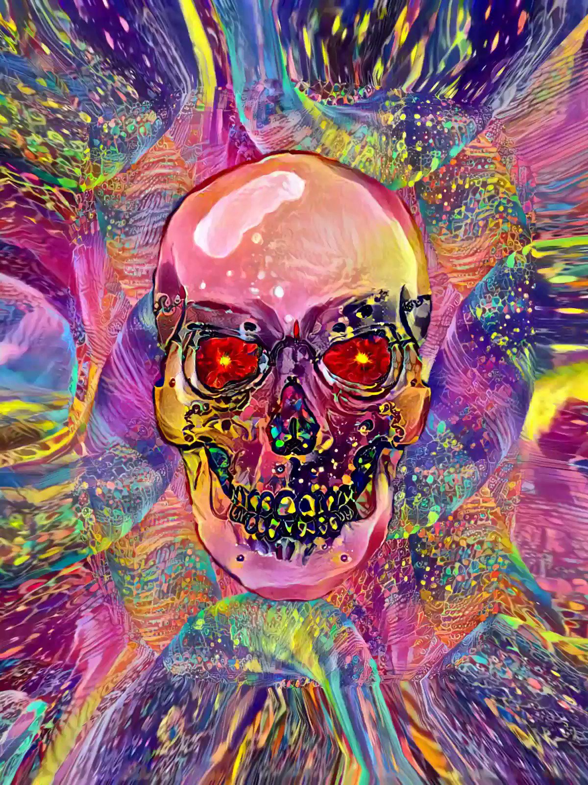 Trippy skulls NFT on Twitter: Trippy skulls NFT on Twitter: