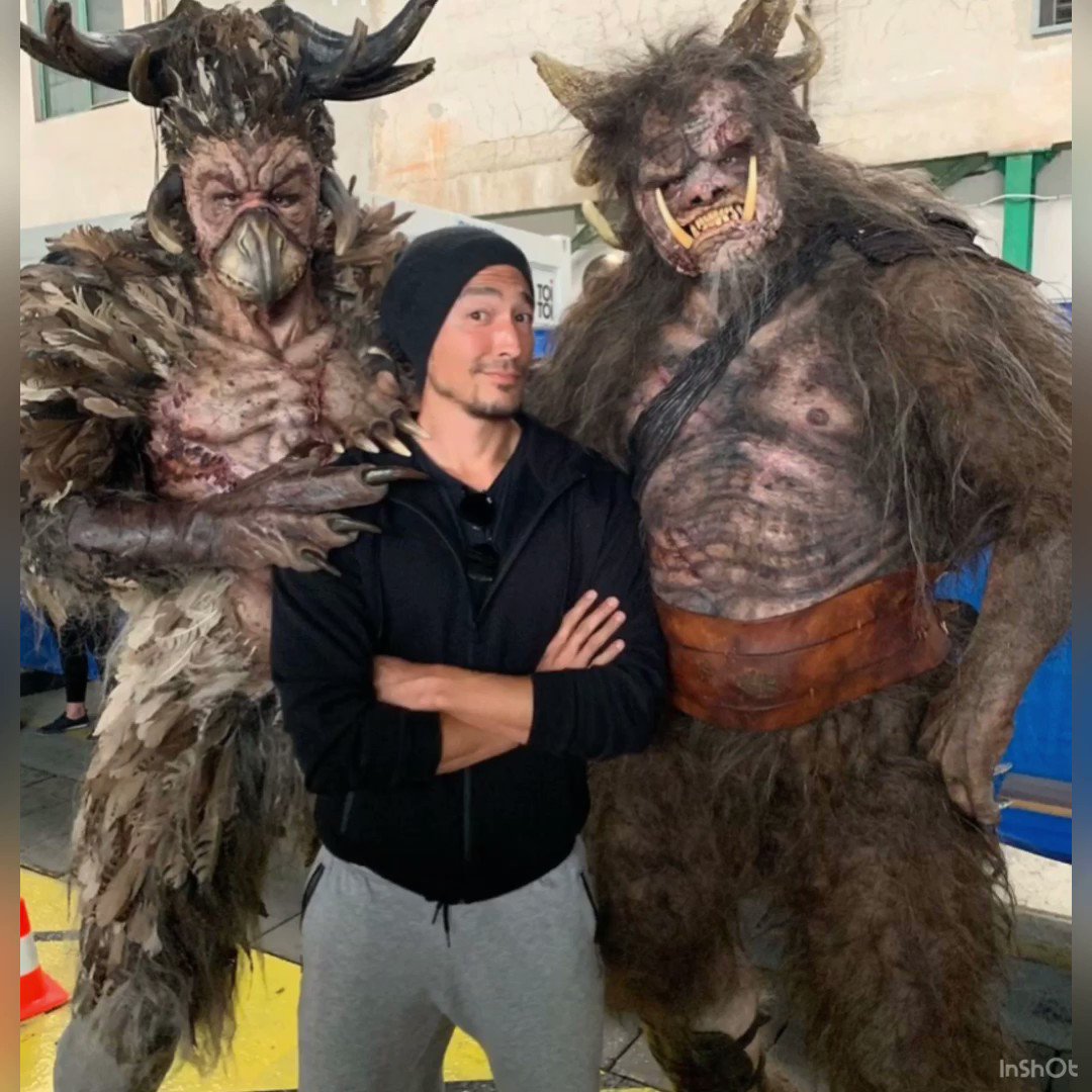 Happy birthday Daniel Henney When Lan meet Trollocs in real life.   