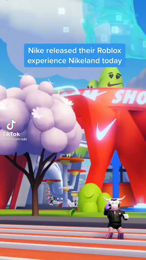Nike enter Roblox with Nikeland