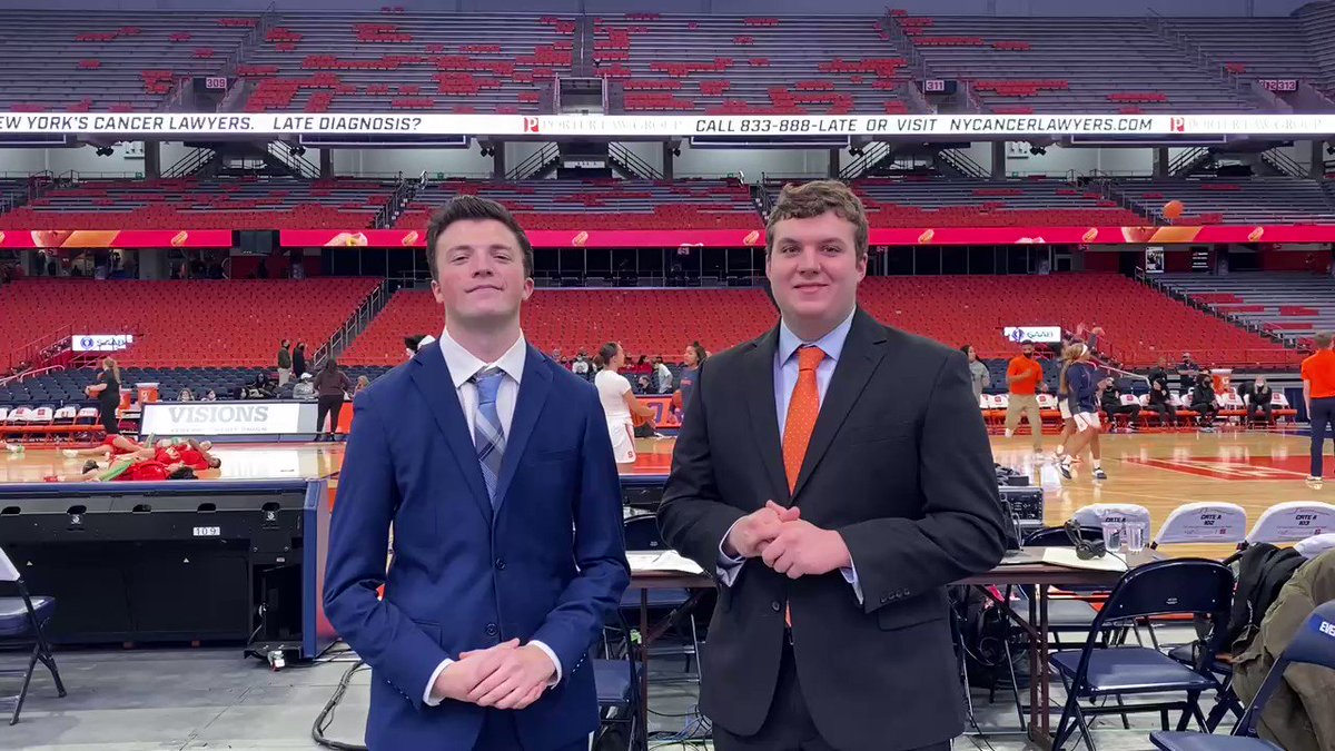 WATCH: Syracuse Women’s Basketball is in the Dome for some more B1G/ACC Challenge action! @Calchristo1 and @johnnygwitz are on the call for SU and Ohio State starting at 8. Orange Women’s Warmup with @Trey_Redfield starts at 7:40. Tune in to 89.1 FM or the iHeart radio app. https://t.co/BiRa5VHMru