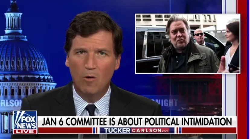 Acyn On Twitter Tucker Says Liz Cheney Should Be Ashamed Letting Steve Bannon Get Indicted 