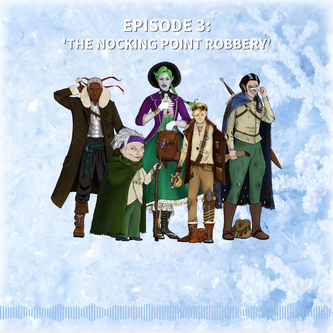 Time to unwrap an audio treat for #Day4 of the No Small Rolls Advent Calendar

We're going all the way back to Episode 3: The Nocking Point Robbery to meet the wonderful Jenny the Cobbler

Listen to the full episode here: https://t.co/d06CQj0w0K

#dnd #ttrpgfamily #podcast https://t.co/fpM8jAfEZI