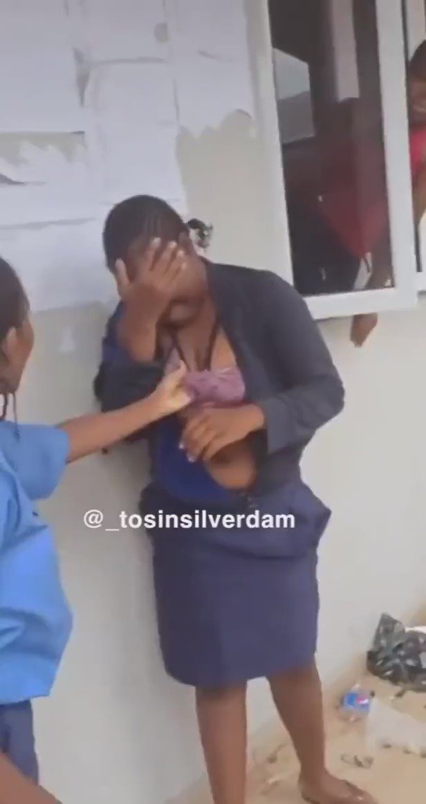 GIDI - RT @IamSamzyPR: Yet Again! A Senior colleague seen Bullying her Minor! Almost stripping her Naked. This Happened At FGGC Owerri. This Madness must Stop!!  #Justiceforsylvester | Dowen | #bullying @Gidi_Traffic