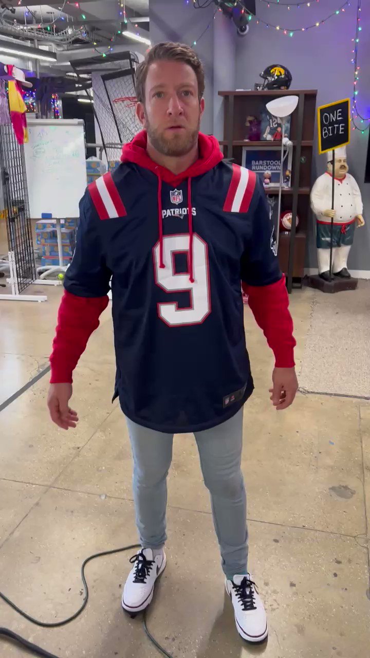 Football jersey hotsell with hoodie underneath