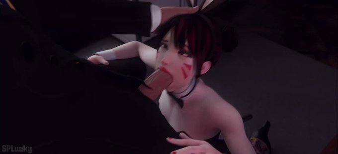 Teaser of the upcoming Dva bunny animation. Full 50 seconds video now available on patreon and public