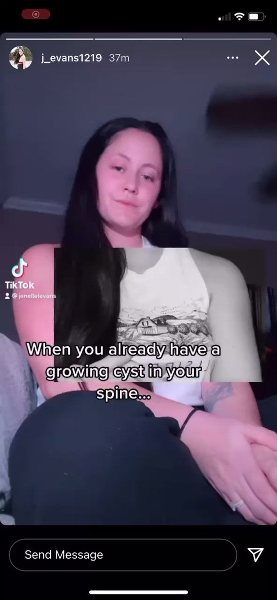 Jenelle Evans is delusional when it comes to her health. I really think she believes she has all these problems #hypochondriac https://t.co/p0QtJNWRBz