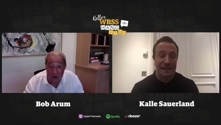 Happy birthday, Bob Arum Love this - never change Bob! 