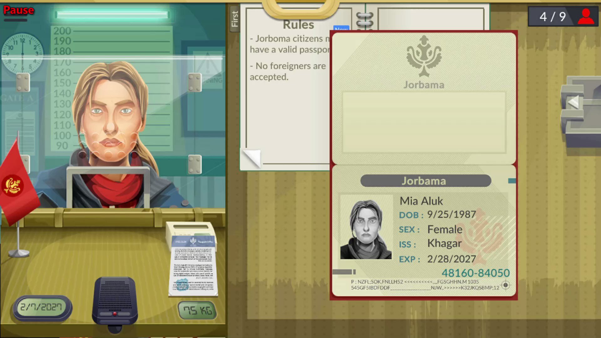 HD wallpaper: Video Game, Papers, Please