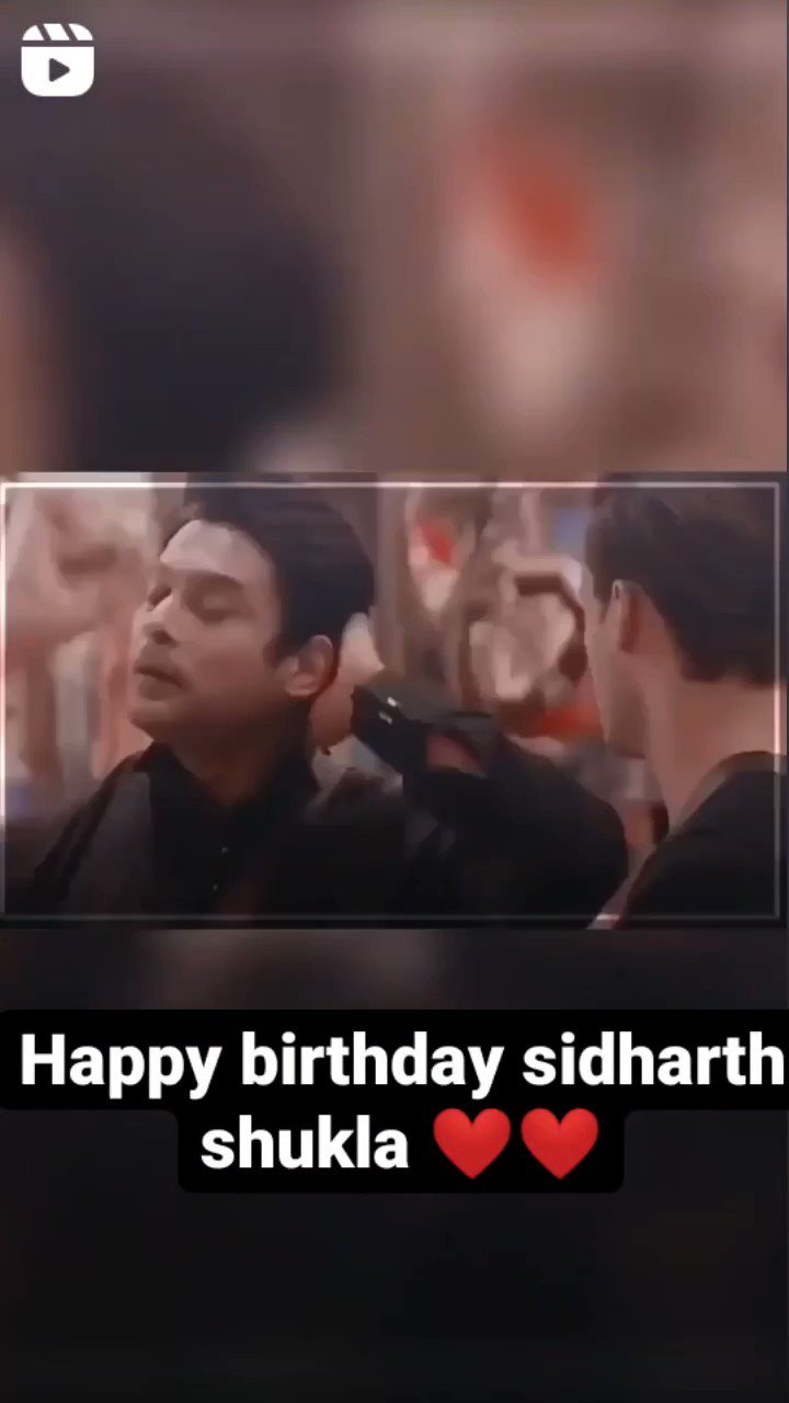 Happy Birthday sidharth shukla ... Miss u              