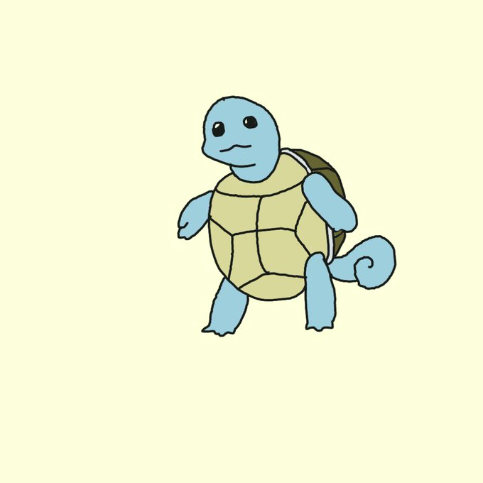 ゼニガメのtwitterイラスト検索結果 古い順