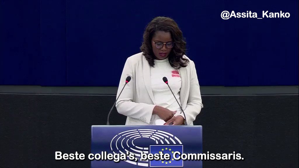 Assita Kanko Mep On Twitter Teleurgesteld And Beschaamd Over De Eu Als Ze De Mond Vol Heeft Van 