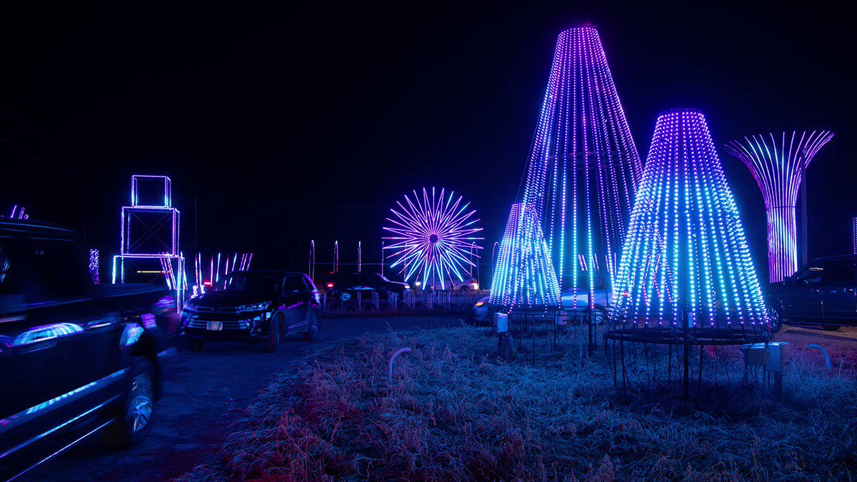 Severs 2024 holiday lights