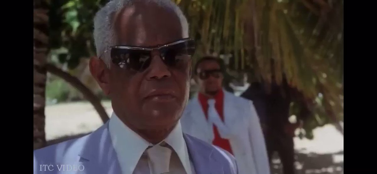 Fire Power (1979) featuring Antiguan actors (Bill Abbott) as a body guard, I think the end of the clip is at Morris Bay https://t.co/o8vsr1uIva