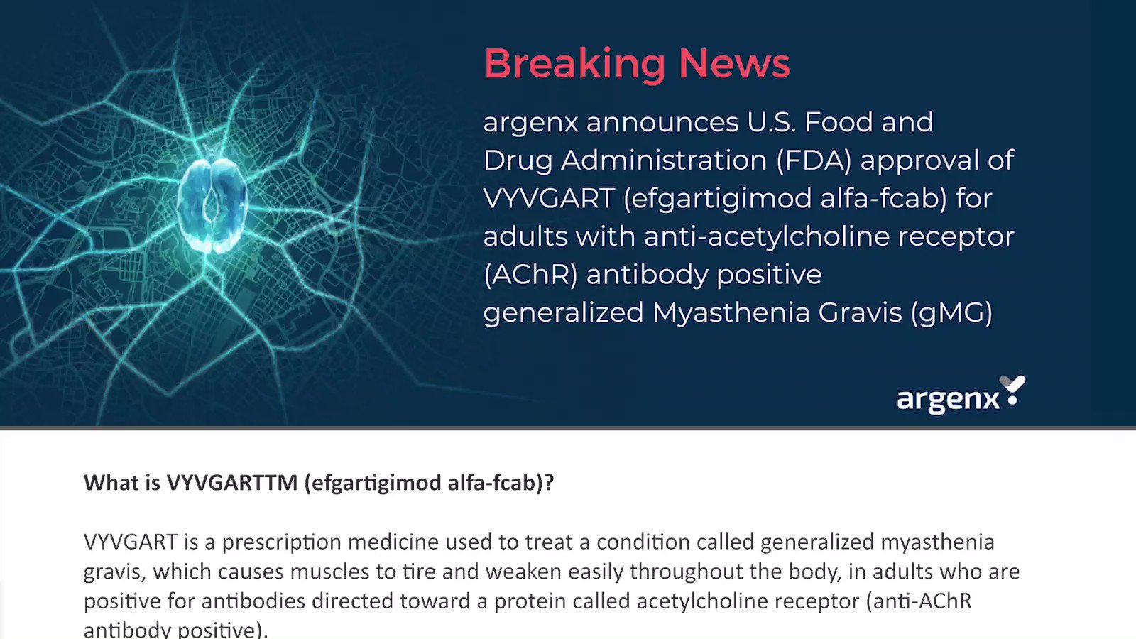 Argenx news outlet