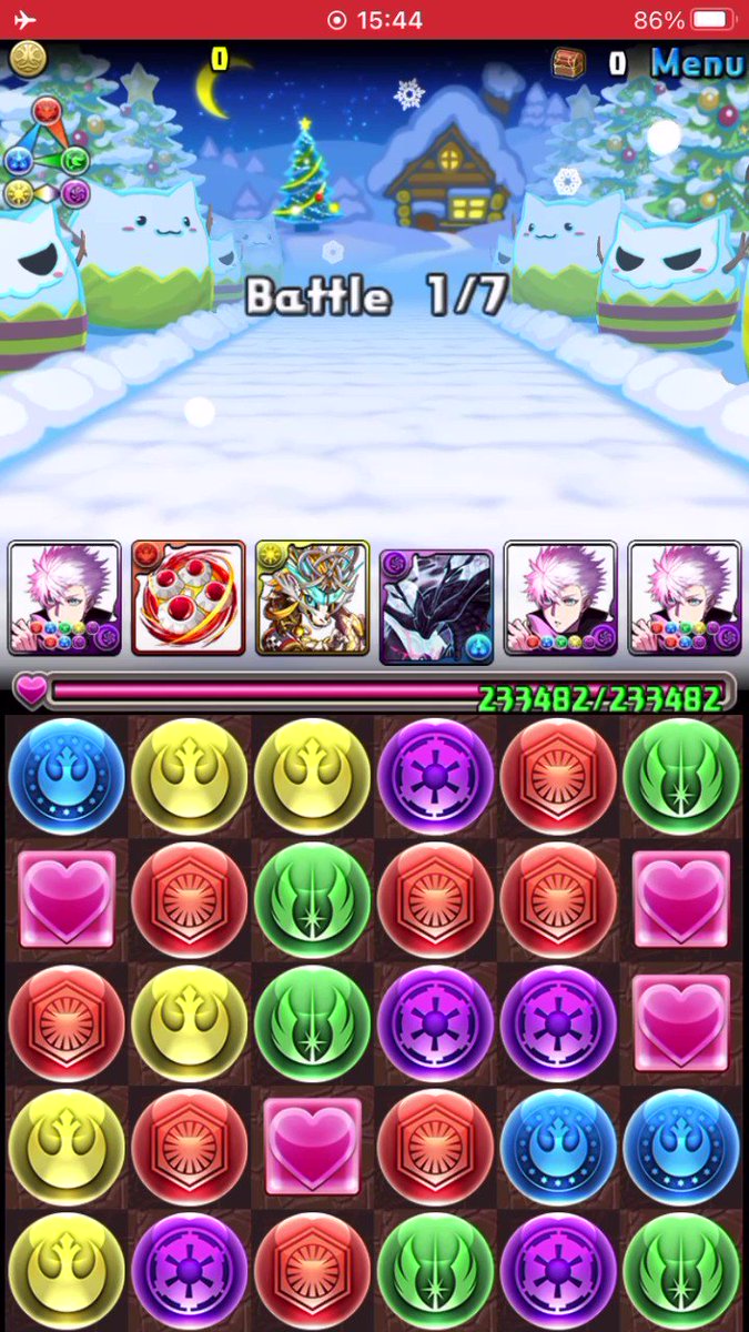 パズドラ あるシリーズが 今 活躍しすぎている みんなの クリスマススコアチャレンジ Sランク編成 Game Apps