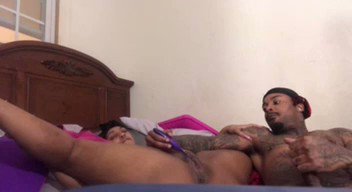 I love how bae takes his time and makes sure I cum he lets me cream 🤌😈🌹   @purpkissess  @purpkissess